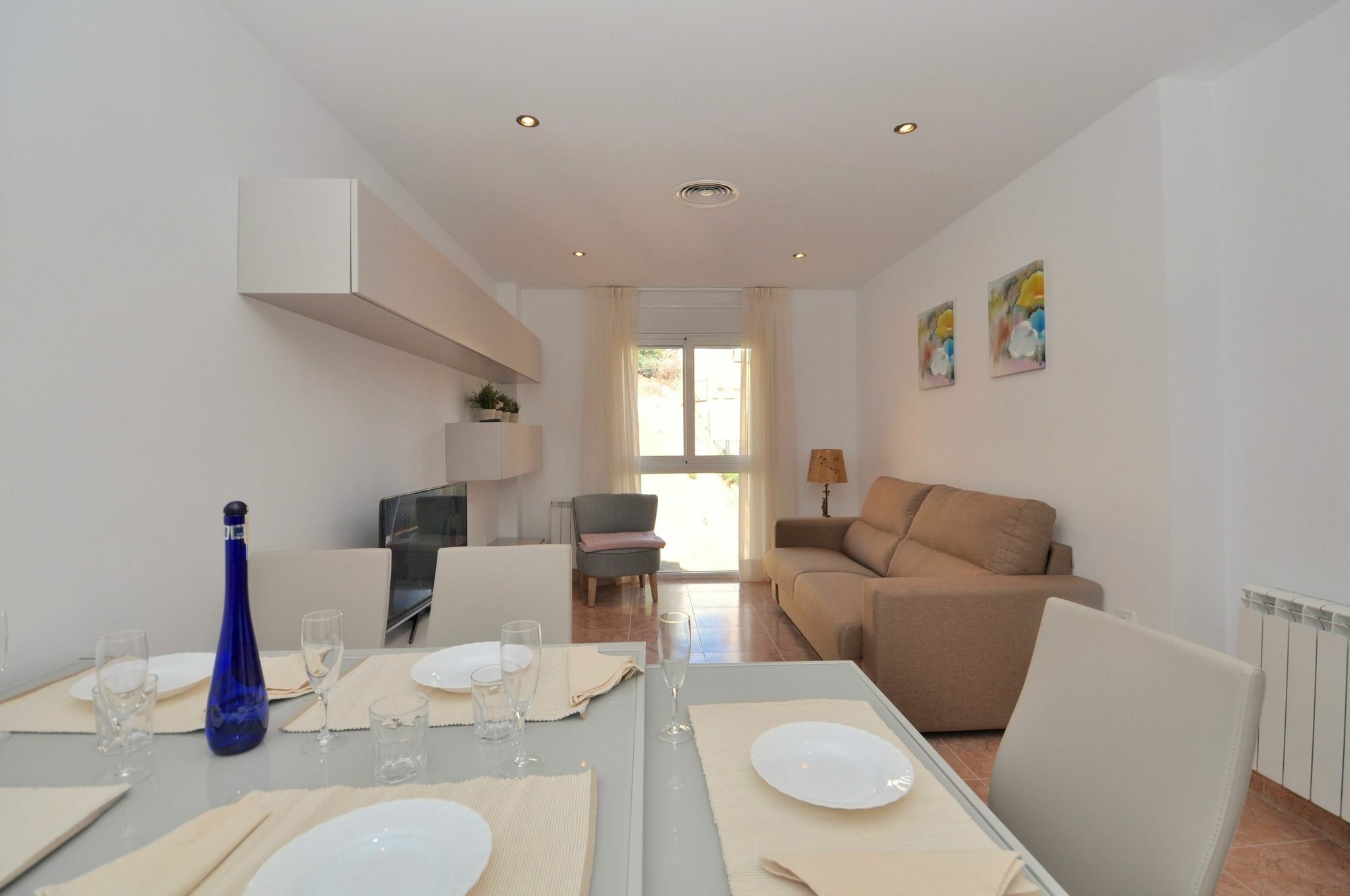 Apartament Duplex Llaverias Lloret de Mar Bagian luar foto