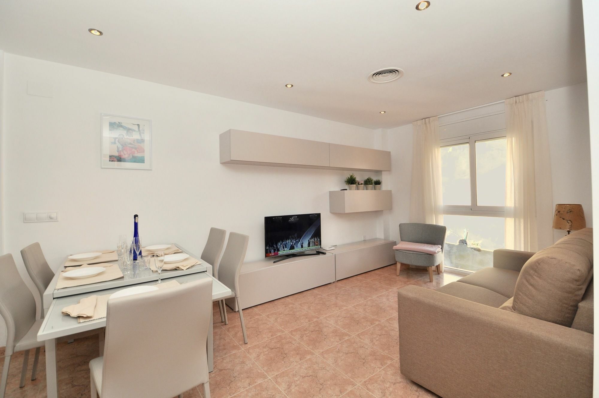 Apartament Duplex Llaverias Lloret de Mar Bagian luar foto
